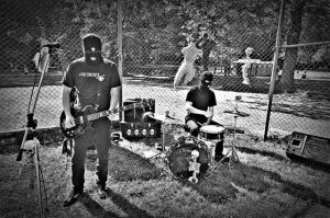 The Cemetery Boys performing at Zombie Wars.